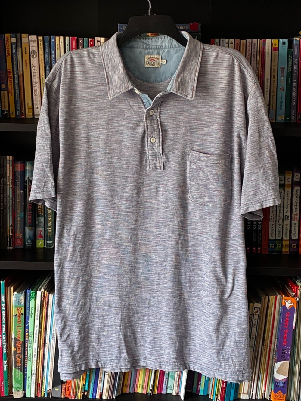 Faherty Indigo Polo Men’s XL